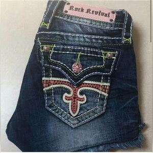Rock Revival Jean Shorts